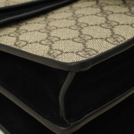 Gucci Bicolor GG Supreme Dionysus Flap Bag-Gucci-THE CLOSET