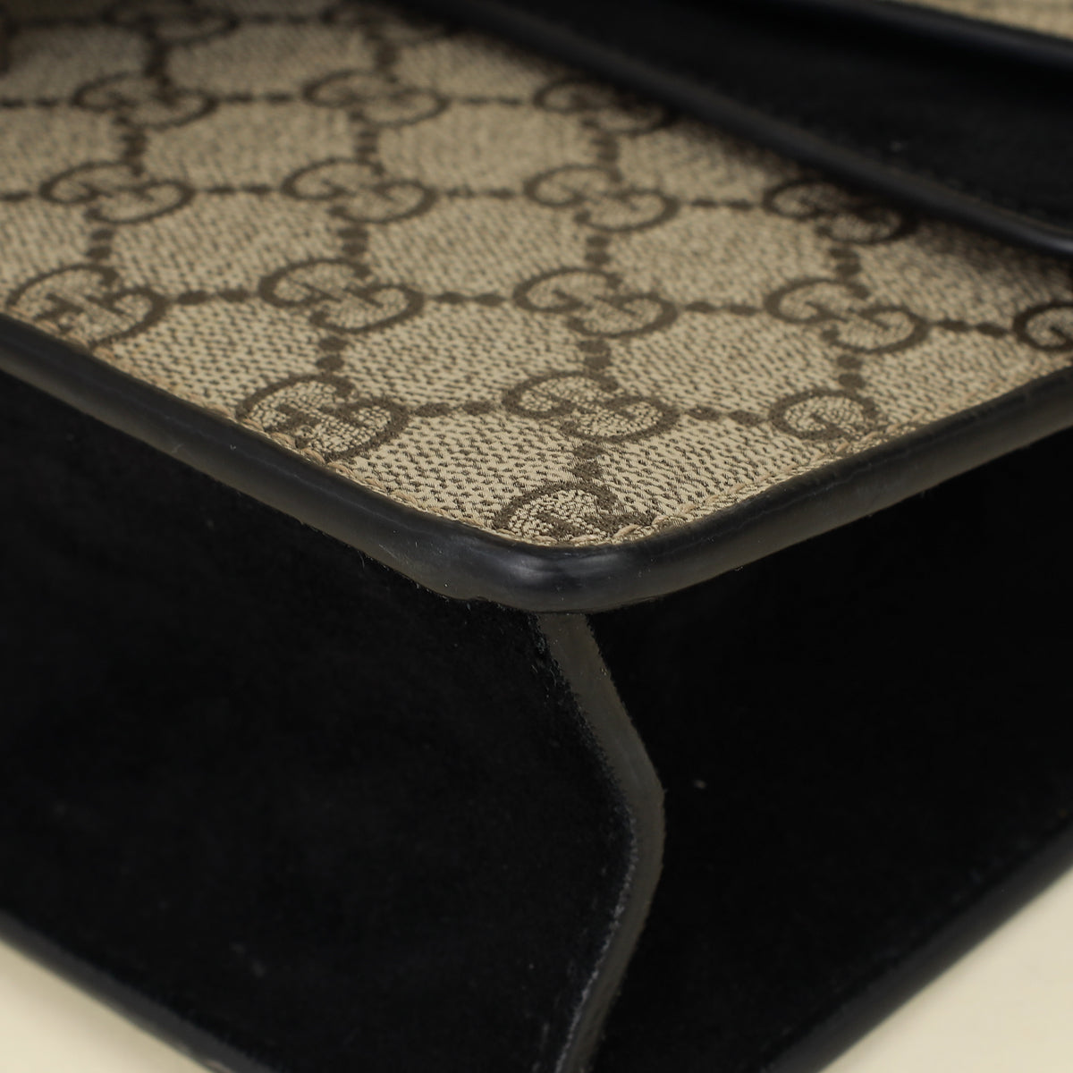 Gucci Bicolor GG Supreme Crystal Dionysus Small Shoulder Bag-Gucci-THE CLOSET