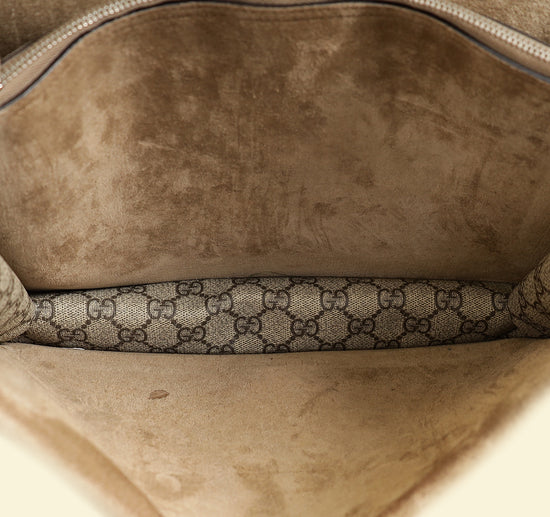 Gucci Ebony GG Supreme Shoulder Bag