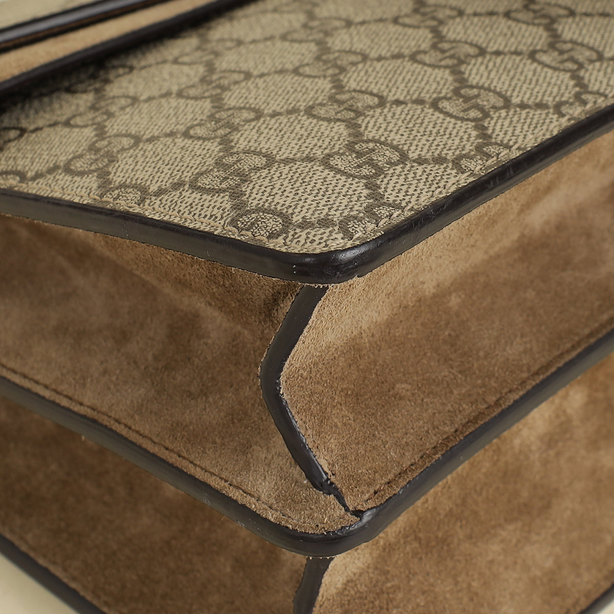 Gucci Ebony GG Supreme Shoulder Bag