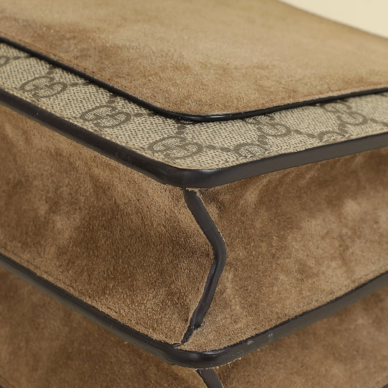 Gucci Ebony GG Supreme Shoulder Bag