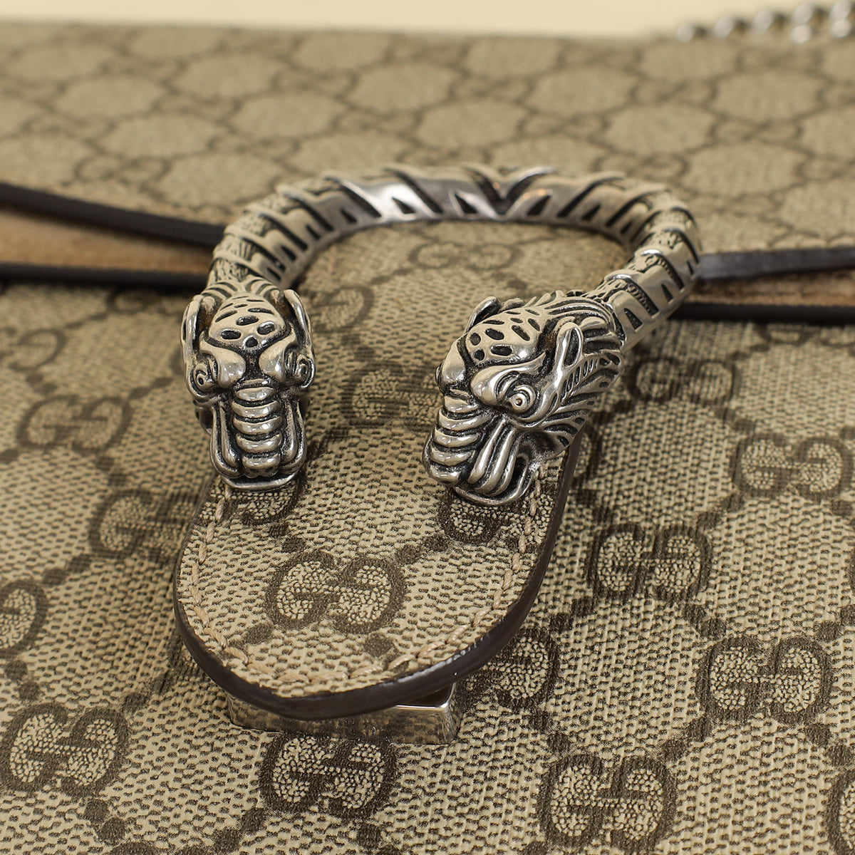 Gucci Ebony GG Supreme Shoulder Bag