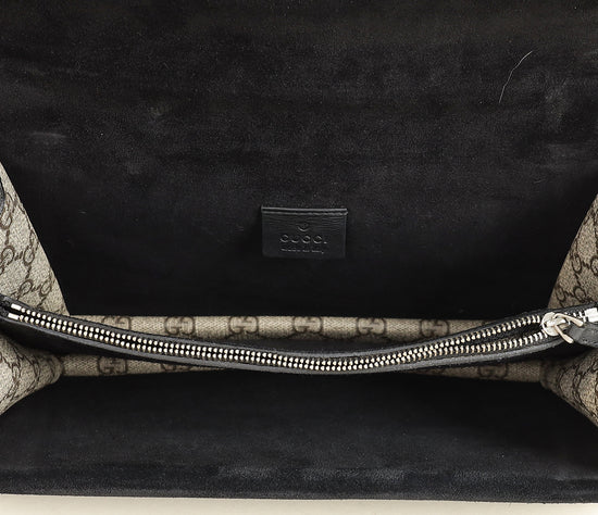 Gucci Bicolor GG Supreme Dionysus Medium Shoulder Bag