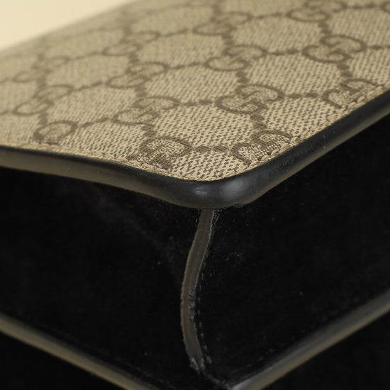 Gucci Bicolor GG Supreme Dionysus Medium Shoulder Bag