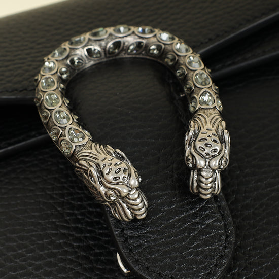 Gucci Black Dionysus Medium Shoulder Bag