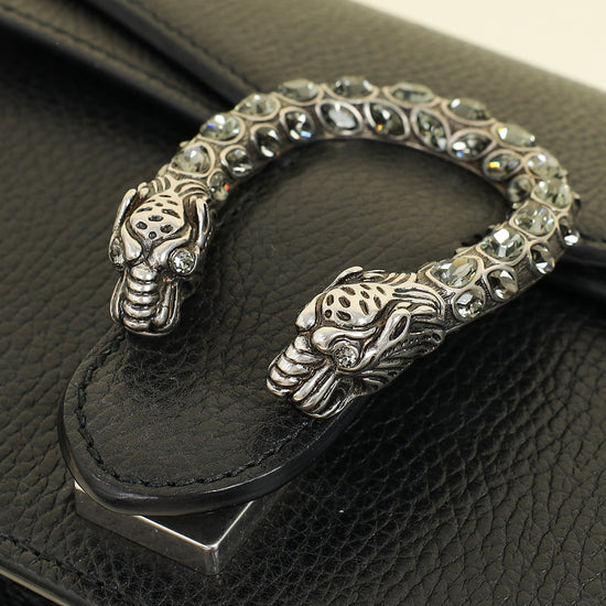 Gucci Black Dionysus Medium Shoulder Bag