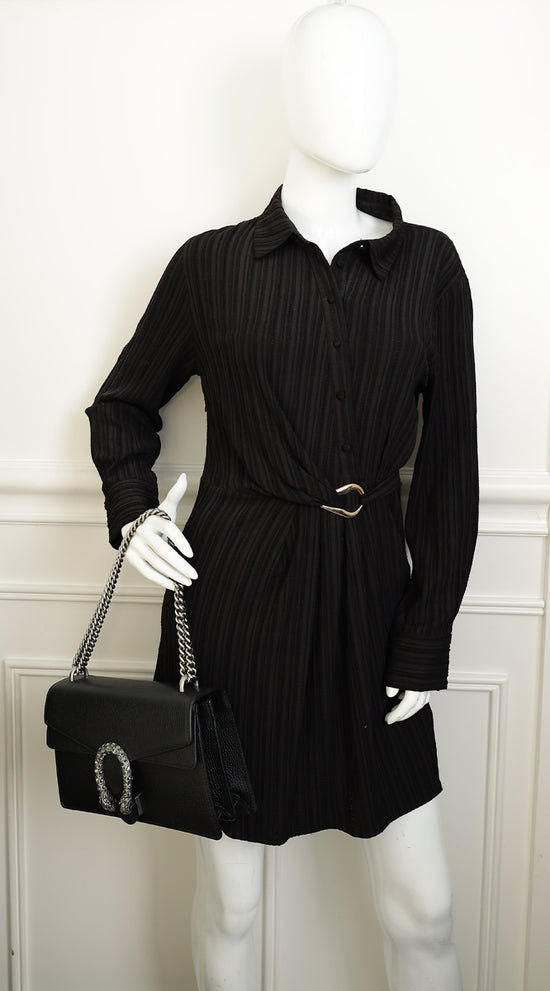 Gucci Black Dionysus Medium Shoulder Bag