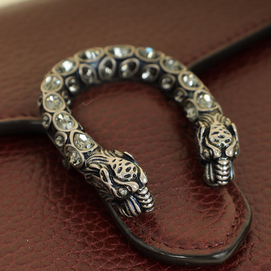 Gucci Burgundy Dionysus Mini Chain Bag