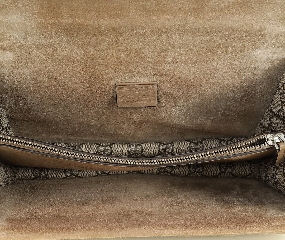 Gucci Bicolor GG Supreme Dionysus Medium Shoulder Bag