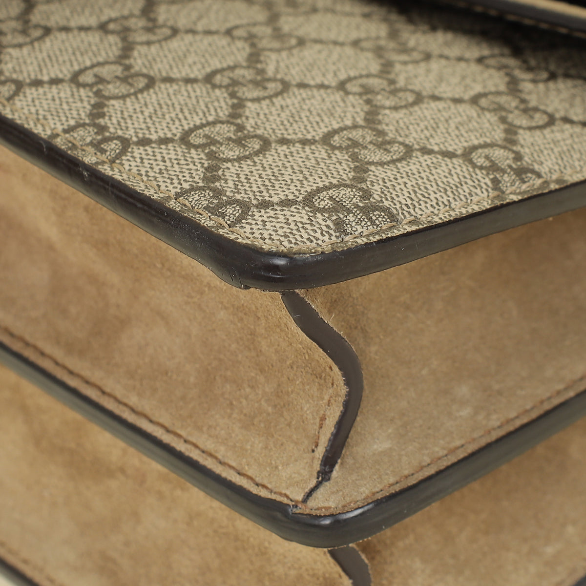 Gucci Bicolor GG Supreme Dionysus Medium Shoulder Bag