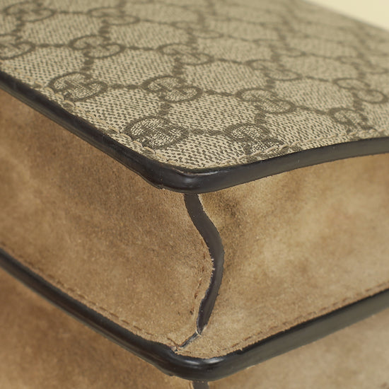 Gucci Bicolor GG Supreme Dionysus Medium Shoulder Bag