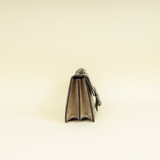 Gucci Bicolor GG Supreme Dionysus Medium Shoulder Bag