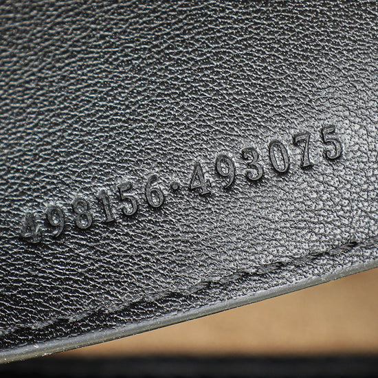 Gucci Bicolor GG Supreme Padlock Small Tote Bag