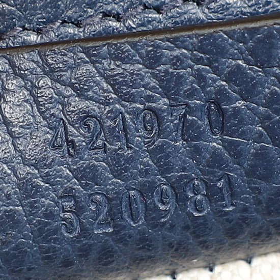 Gucci Blue Crystal Dionysus Small Chain Bag