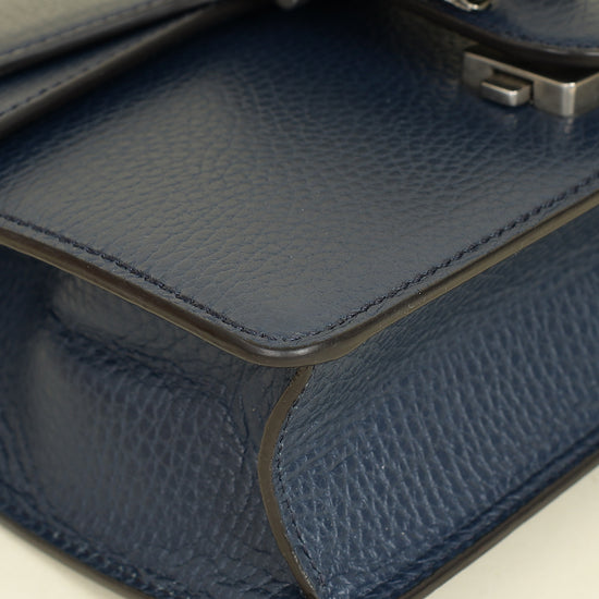 Gucci Blue Crystal Dionysus Small Chain Bag