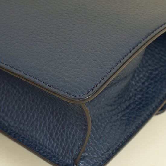 Gucci Blue Crystal Dionysus Small Chain Bag