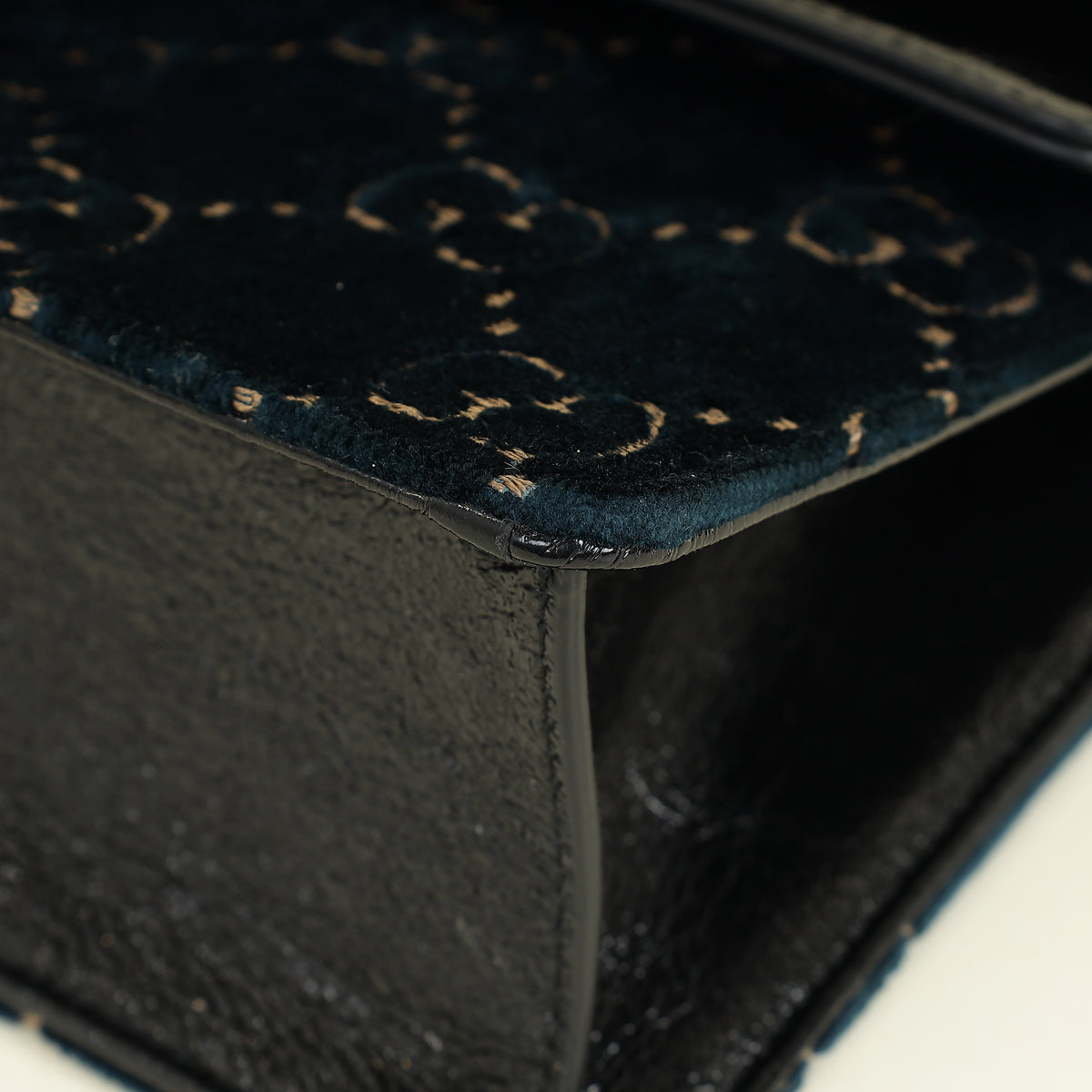 Gucci Bicolor GG Velvet Dionysus Medium Shoulder Bag