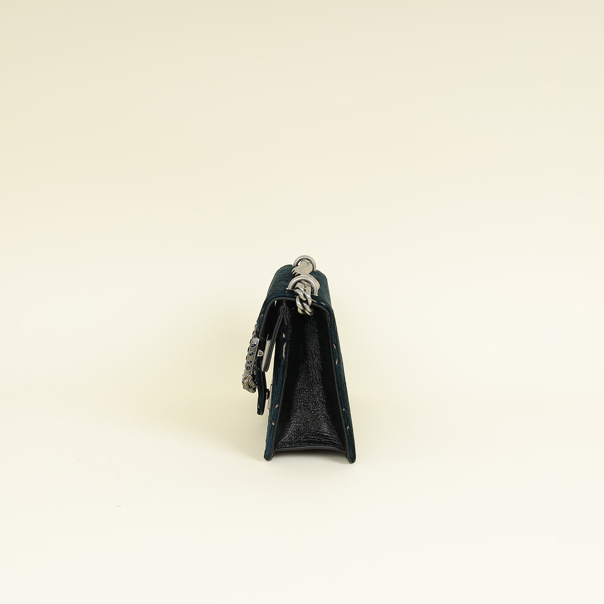 Gucci Bicolor GG Velvet Dionysus Medium Shoulder Bag