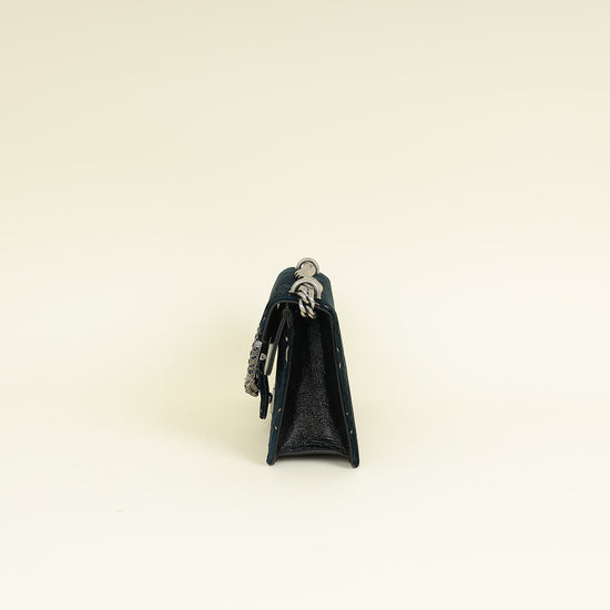 Gucci Bicolor GG Velvet Dionysus Medium Shoulder Bag