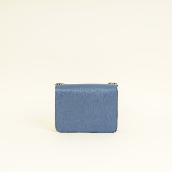 Gucci Navy Blue Interlocking G Small Shoulder Bag