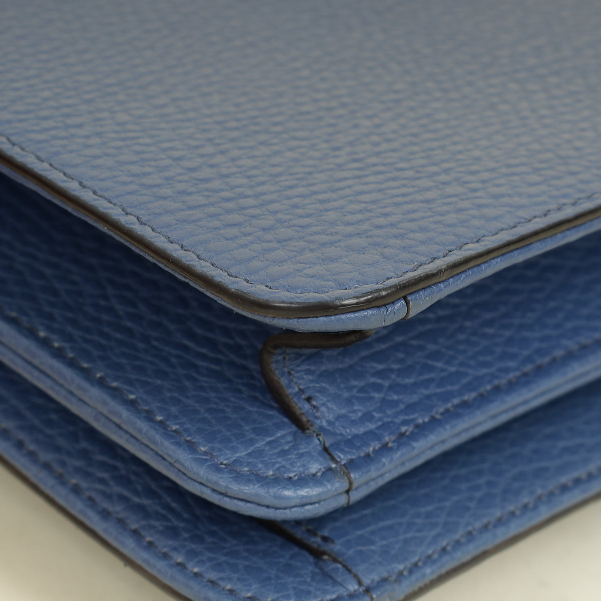 Gucci Navy Blue Interlocking G Small Shoulder Bag