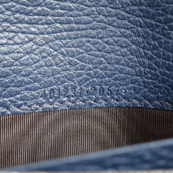 Gucci Navy Blue Dionysus Mini Chain Bag