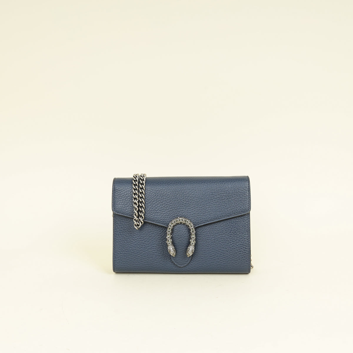 Gucci Navy Blue Dionysus Mini Chain Bag