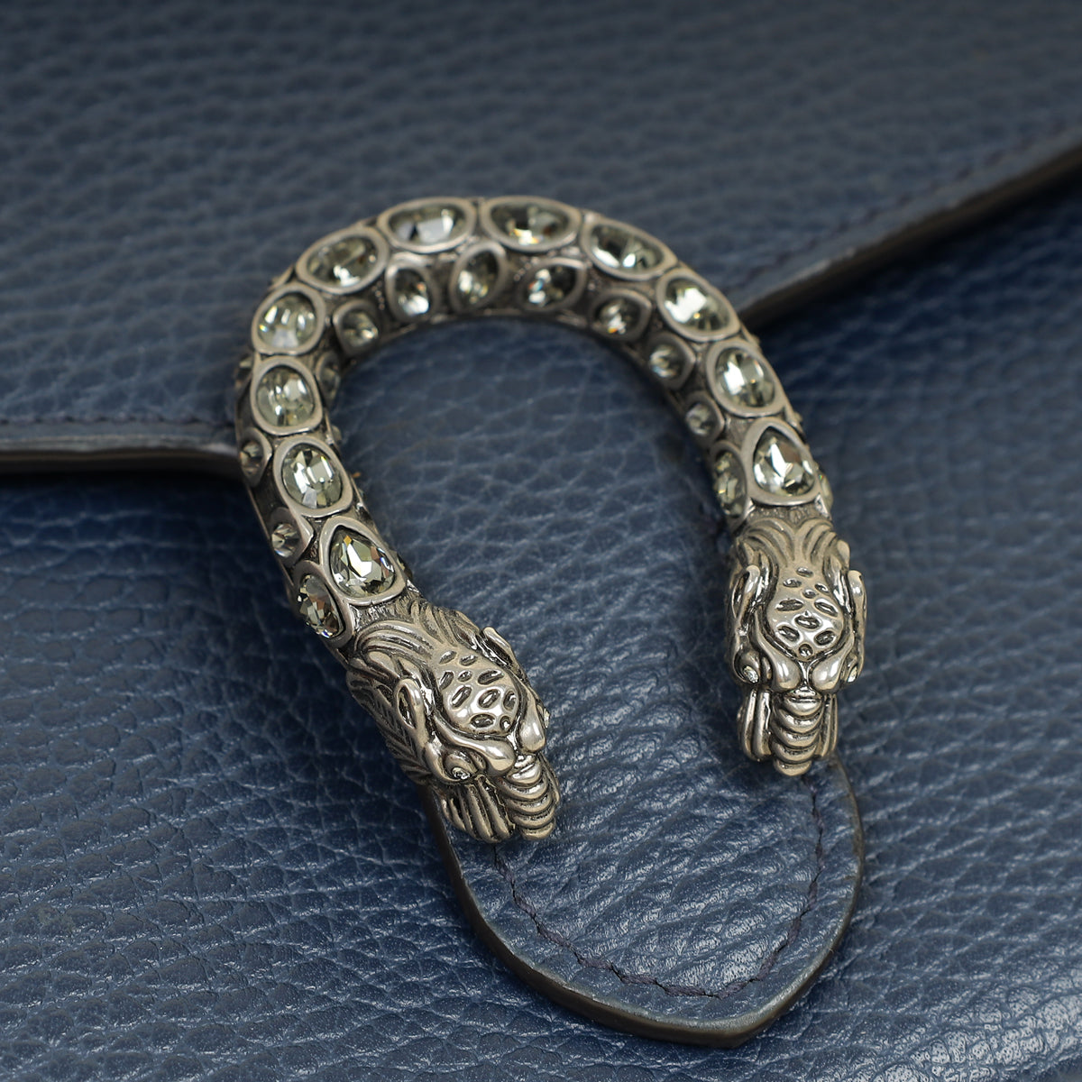 Gucci Navy Blue Dionysus Mini Chain Bag