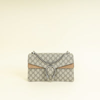 Gucci Bicolor GG Supreme Dionysus Flap Small Shoulder Bag