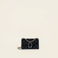 Gucci Bicolor Dionysus Crystal Medium Shoulder Bag
