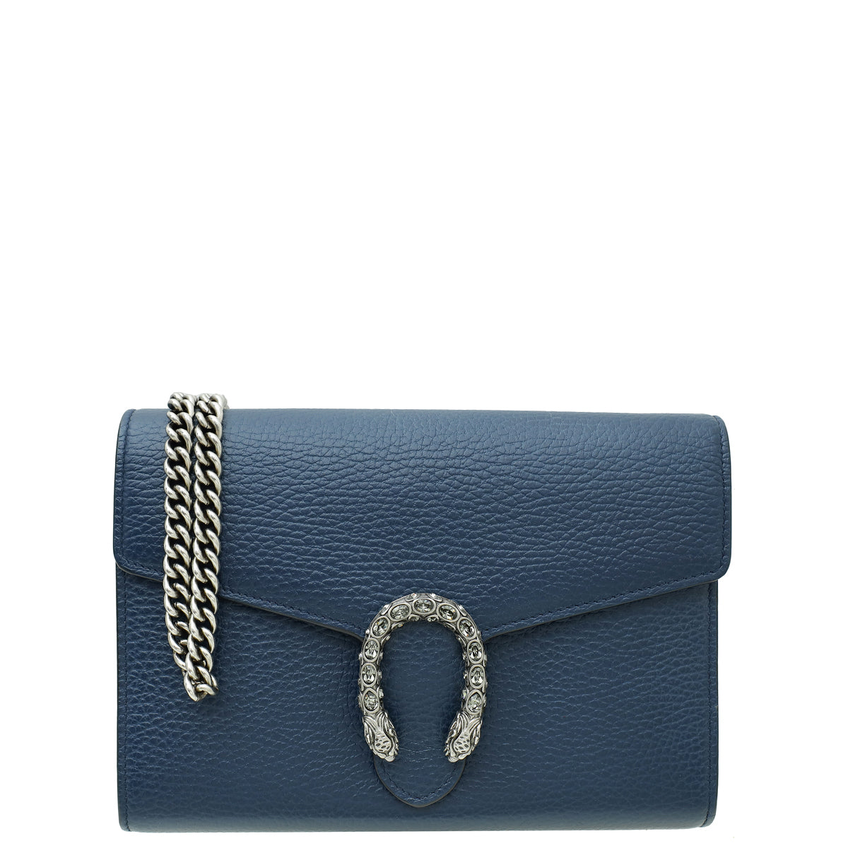 Gucci Navy Blue Dionysus Mini Chain Bag-Gucci-THE CLOSET