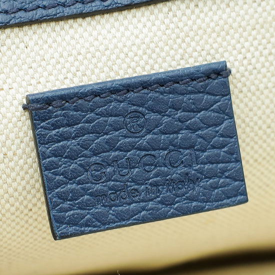 Gucci Navy Blue Dionysus Small Shoulder Bag