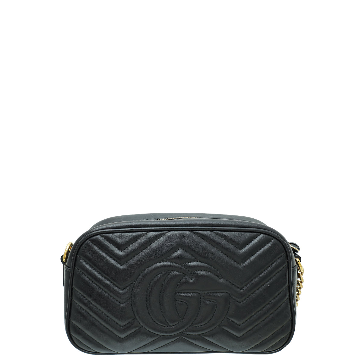 Gucci Black GG Marmont Small Camera Bag-Gucci-THE CLOSET