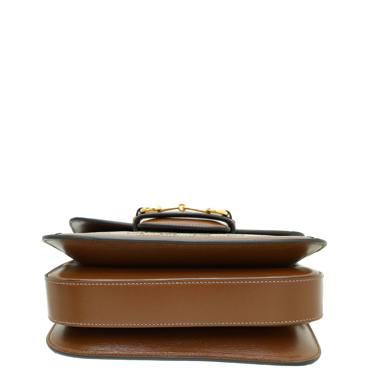 Gucci Bicolor GG Supreme Horsebit 1955 Medium Shoulder Bag