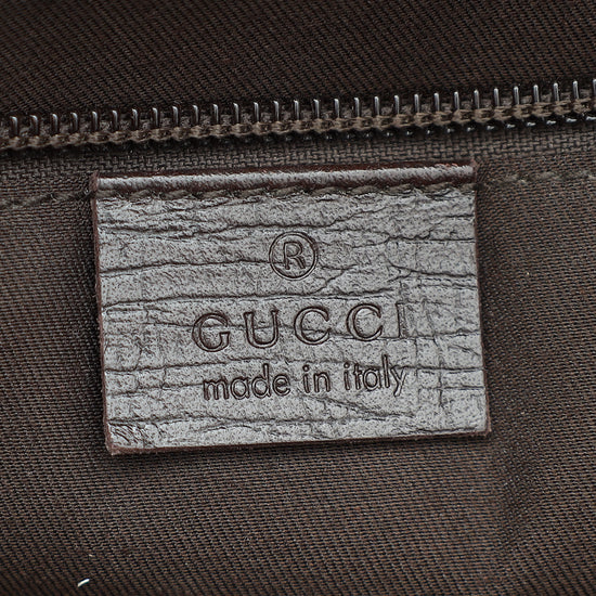 Gucci GG Supreme Web Sherry Line Hand Bag