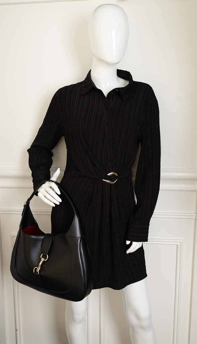 Gucci Black Jackie Large Bag-Gucci-THE CLOSET