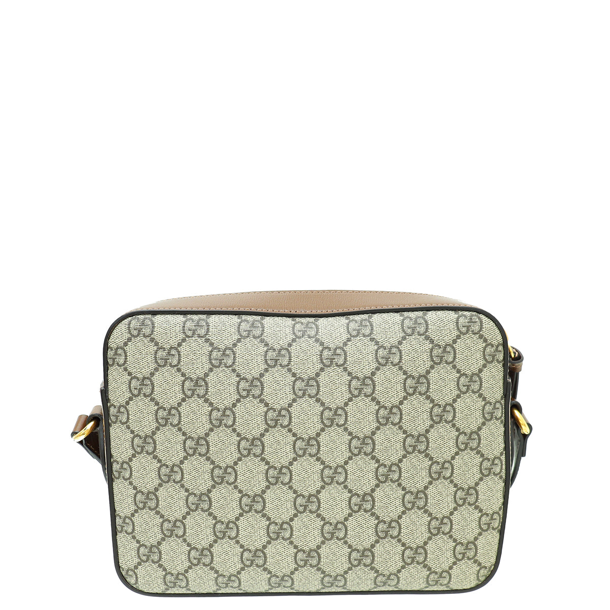 Gucci Bicolor GG Supreme Horsebit 1955 Small Shoulder Bag-Gucci-THE CLOSET