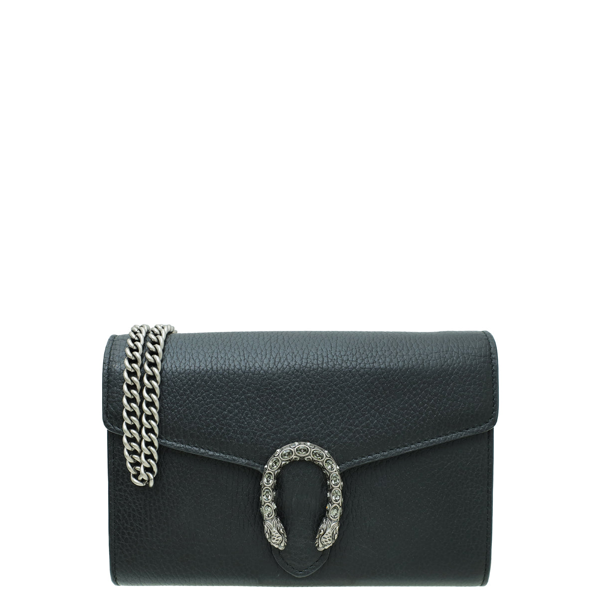 Load image into Gallery viewer, Gucci Black Dionysus Mini Chain Bag
