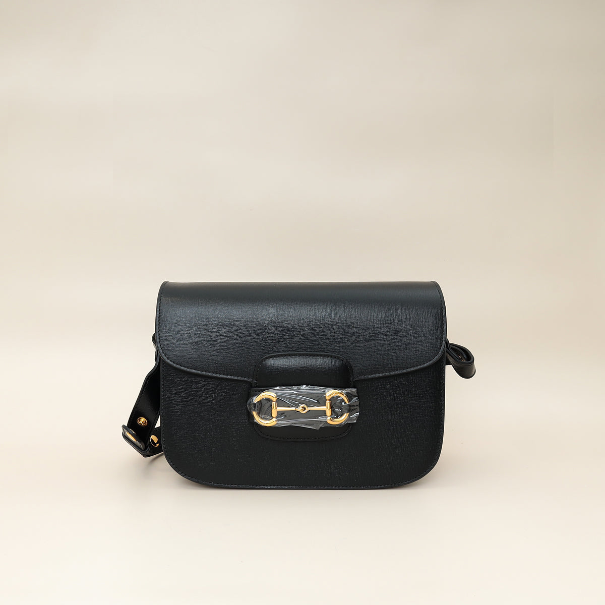 Gucci Black Horsebit 1955 Medium Flap Bag-Gucci-THE CLOSET