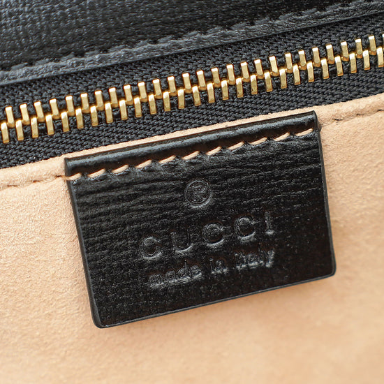 Gucci Black Horsebit 1955 Medium Flap Bag-Gucci-THE CLOSET