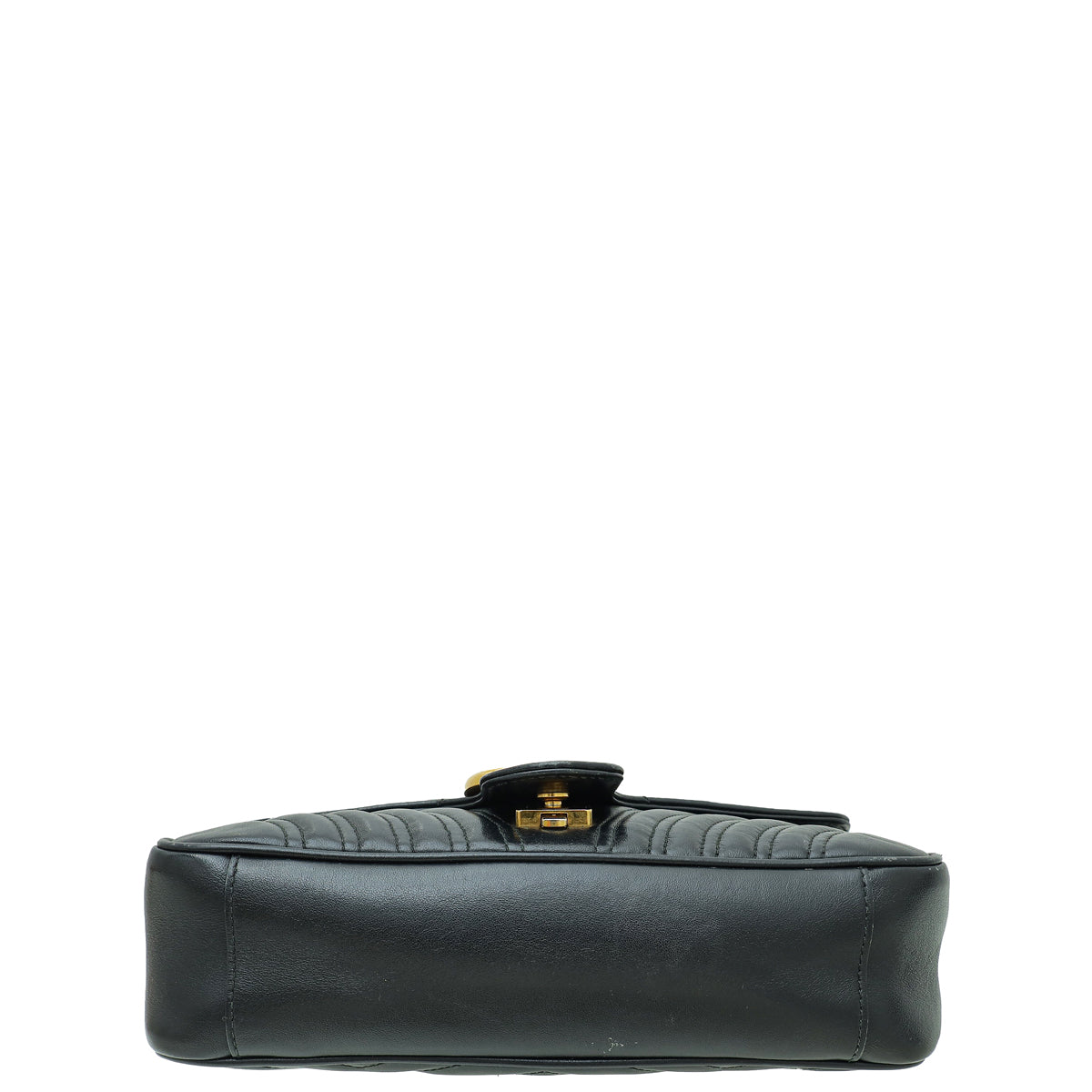 Gucci Black GG Marmont Matelasse Small Shoulder Bag