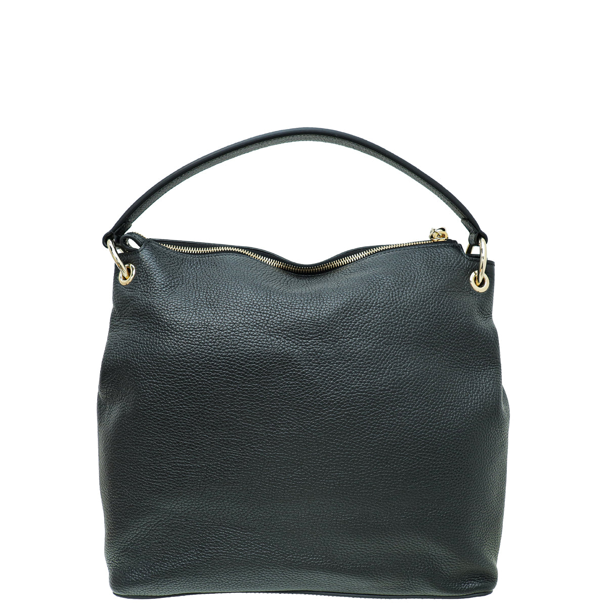 Gucci Black Soho Zip Convertible Hobo Bag-Gucci-THE CLOSET