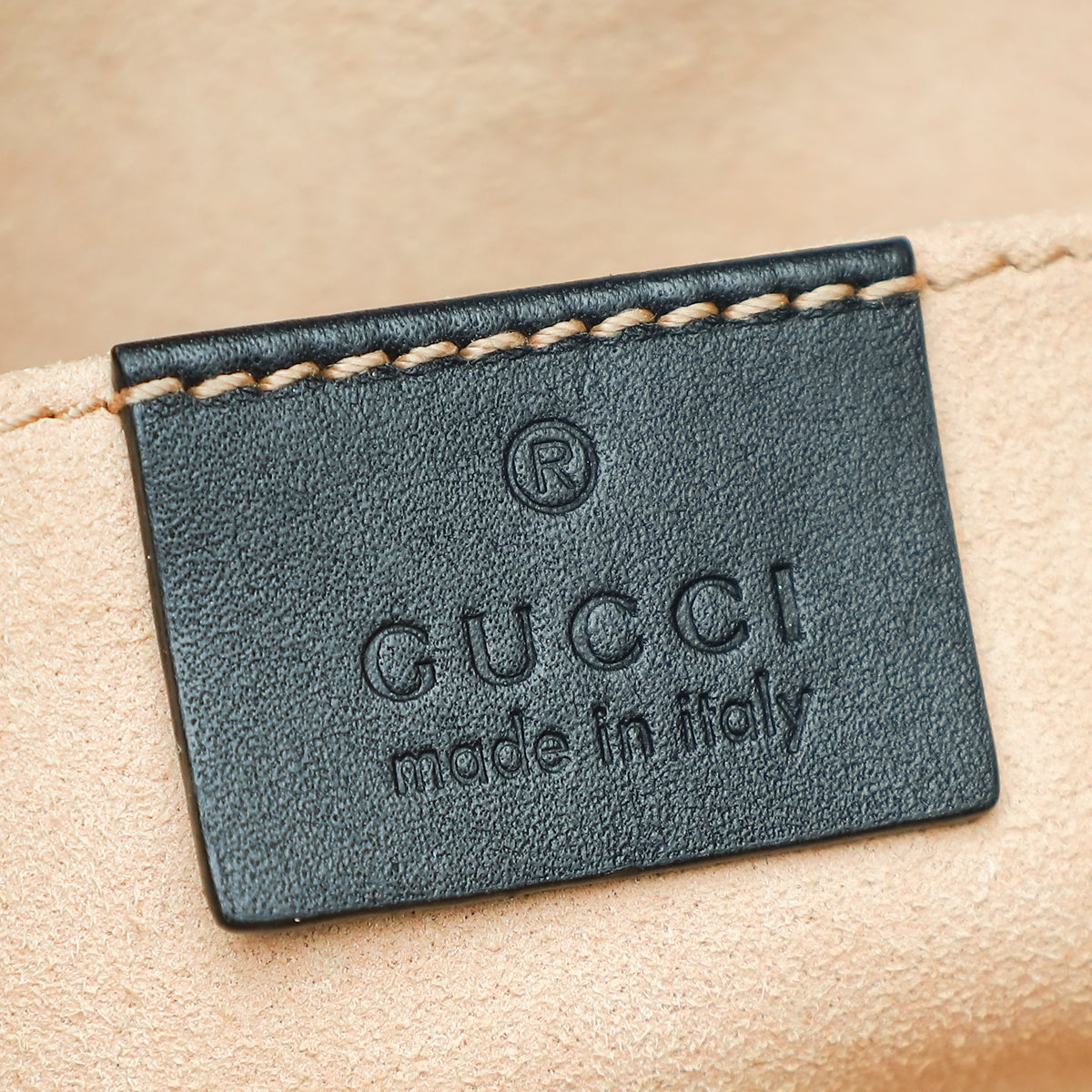 Gucci Bicolor GG Supreme Bee Print Padlock Small Bag