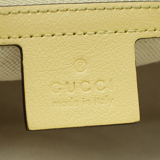 Gucci Tricolor GG Torchon Marmont Flap Small Shoulder Bag