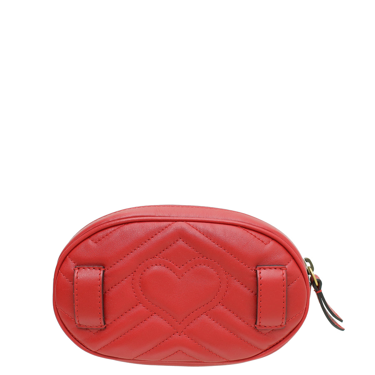 Gucci Red GG Marmont Mini Belt Bag-Gucci-THE CLOSET