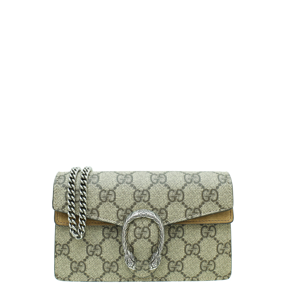 Gucci Bicolor GG Supreme Dionysus Super Mini Bag-Gucci-THE CLOSET