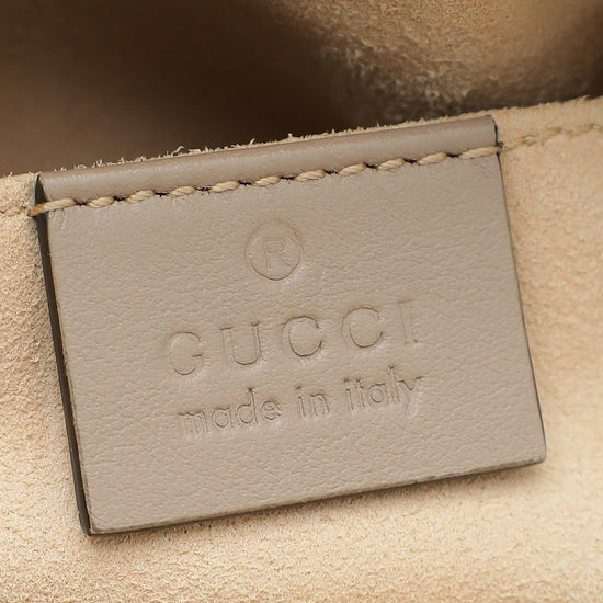 Gucci Dusty Pink GG Marmont Matelassé Mini Camera Bag
