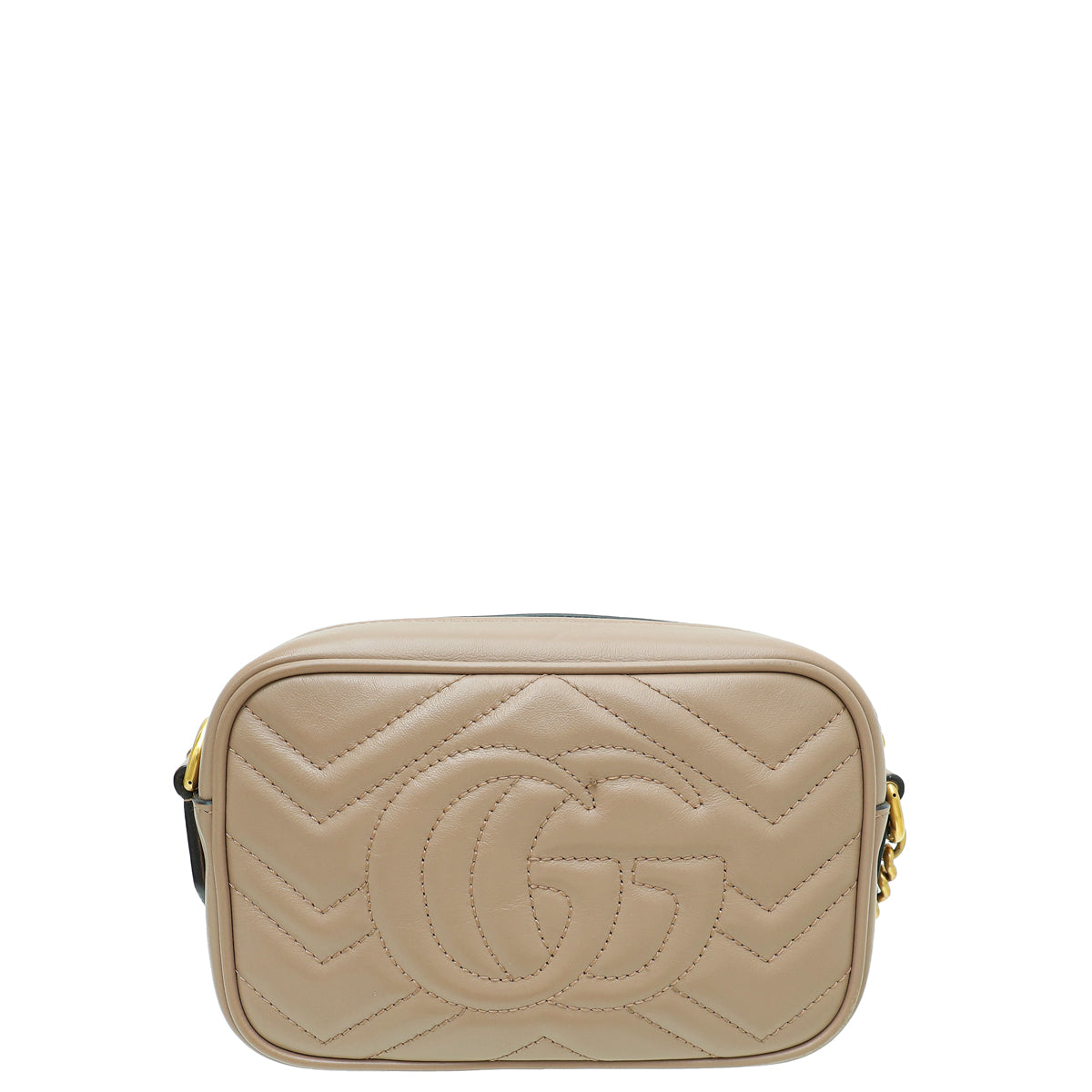 Gucci Dusty Pink GG Marmont Matelassé Mini Camera Bag-Gucci-THE CLOSET