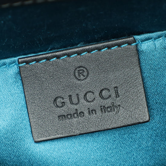 Gucci Tricolor Suede Web Ophidia Small Shoulder Bag