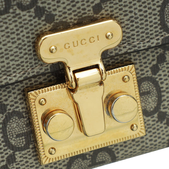 Gucci Bicolor GG Supreme Valentine's Day Mini Bag